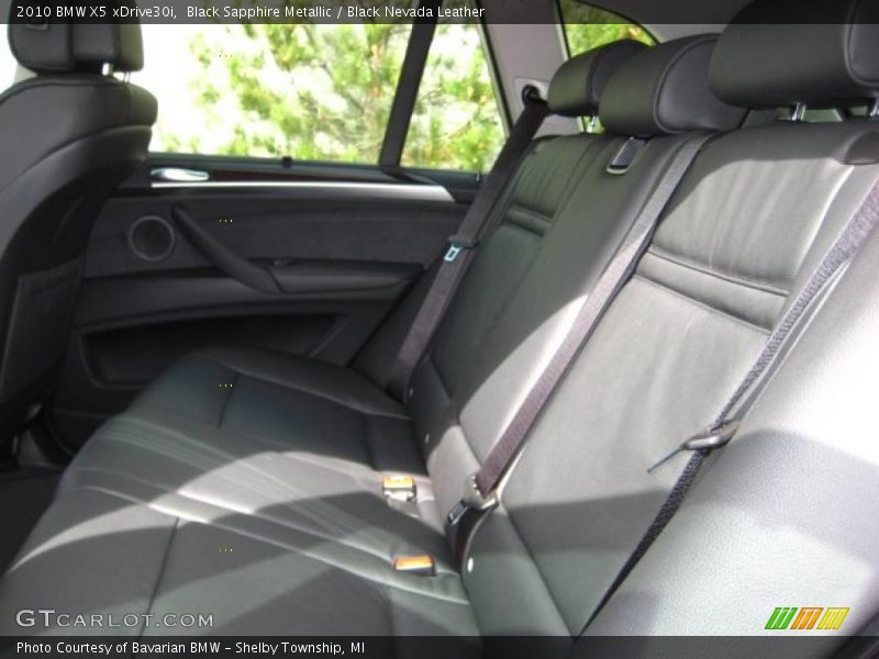 Black Sapphire Metallic / Black Nevada Leather 2010 BMW X5 xDrive30i