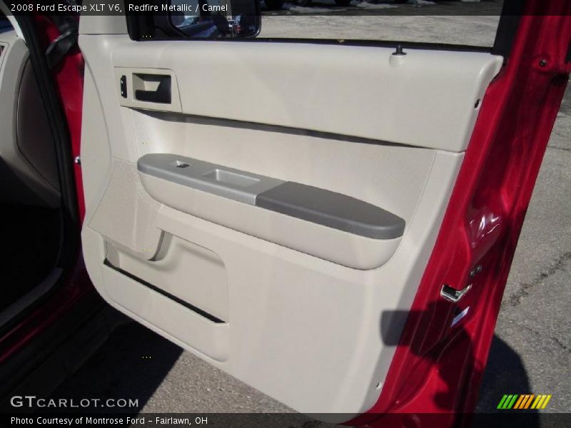 Redfire Metallic / Camel 2008 Ford Escape XLT V6