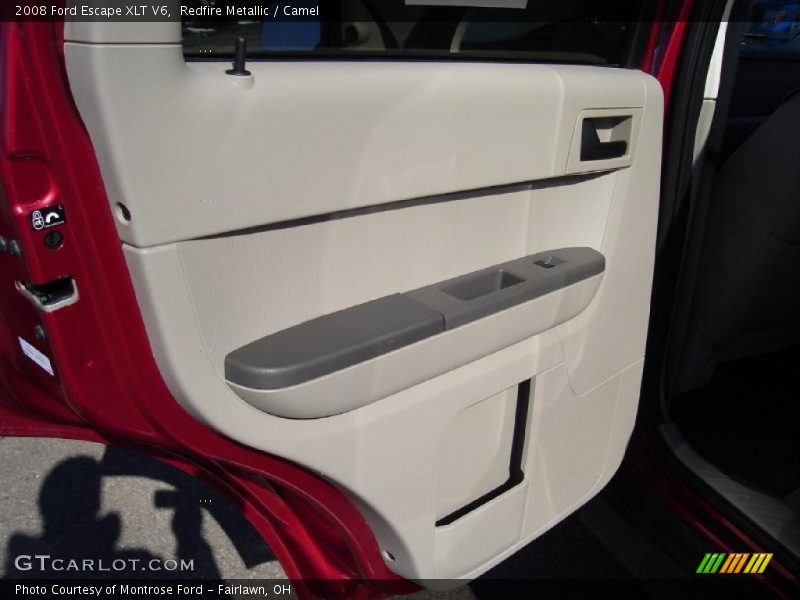 Redfire Metallic / Camel 2008 Ford Escape XLT V6
