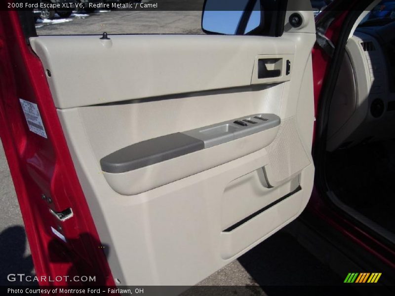 Redfire Metallic / Camel 2008 Ford Escape XLT V6