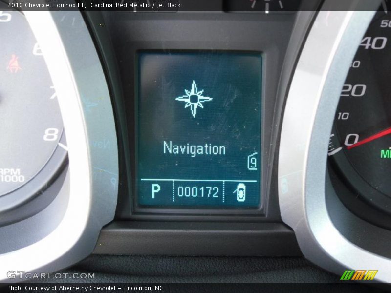 Cardinal Red Metallic / Jet Black 2010 Chevrolet Equinox LT