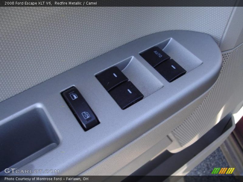 Redfire Metallic / Camel 2008 Ford Escape XLT V6