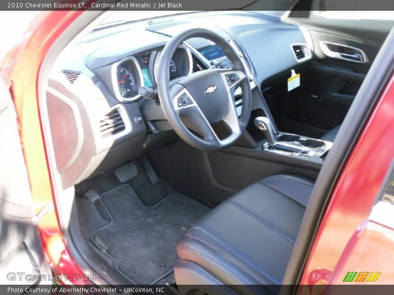 Cardinal Red Metallic / Jet Black 2010 Chevrolet Equinox LT