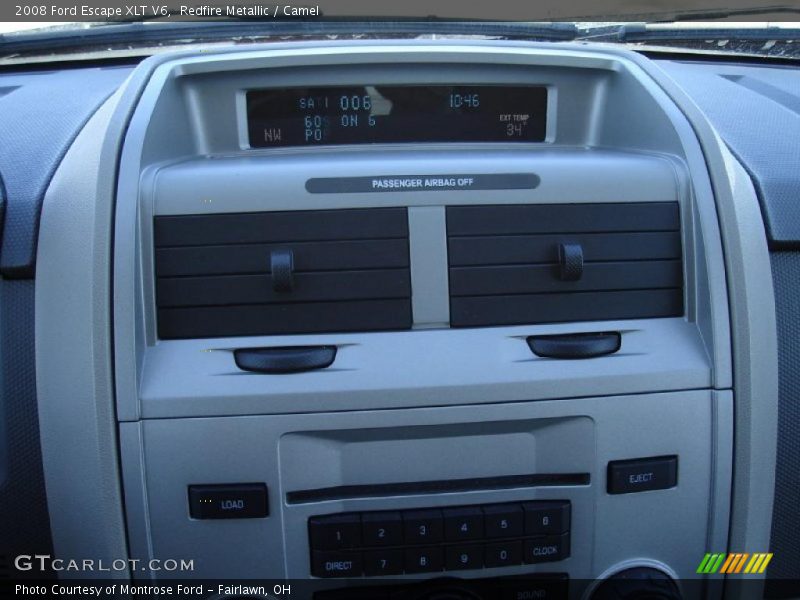 Redfire Metallic / Camel 2008 Ford Escape XLT V6