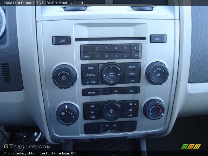 Redfire Metallic / Camel 2008 Ford Escape XLT V6