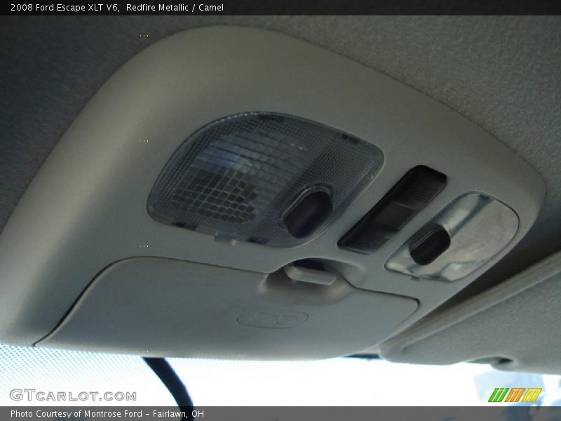 Redfire Metallic / Camel 2008 Ford Escape XLT V6