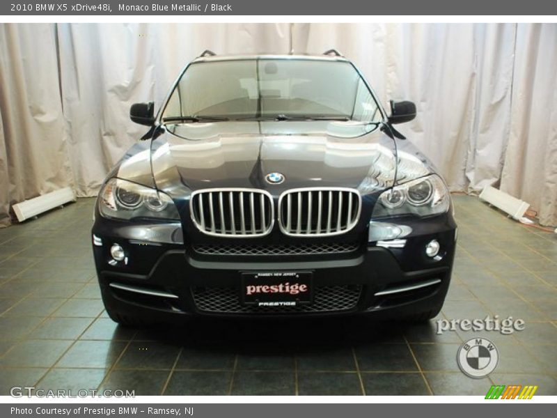 Monaco Blue Metallic / Black 2010 BMW X5 xDrive48i