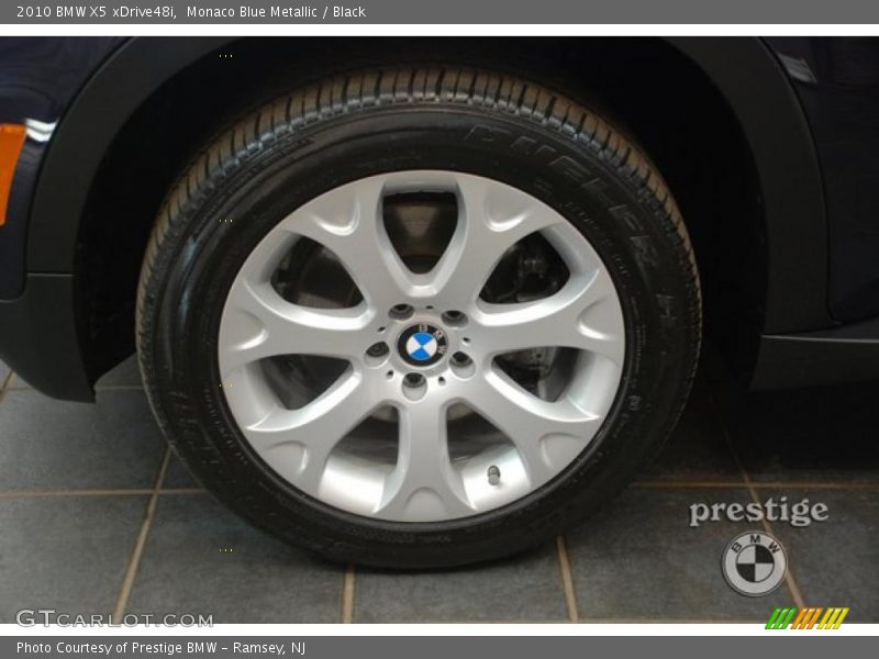 Monaco Blue Metallic / Black 2010 BMW X5 xDrive48i