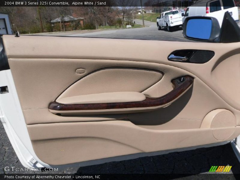 Alpine White / Sand 2004 BMW 3 Series 325i Convertible