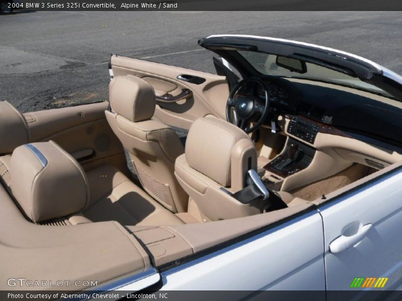 Alpine White / Sand 2004 BMW 3 Series 325i Convertible