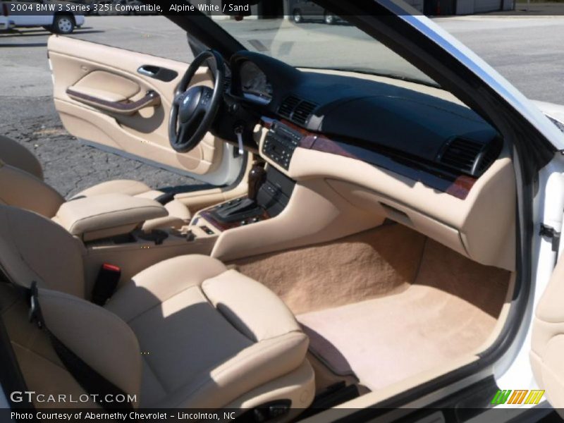 Alpine White / Sand 2004 BMW 3 Series 325i Convertible