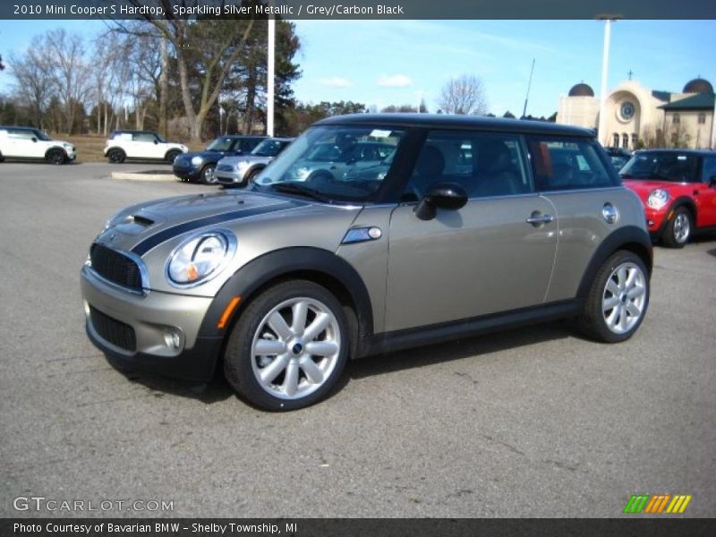Sparkling Silver Metallic / Grey/Carbon Black 2010 Mini Cooper S Hardtop