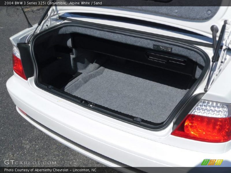 Alpine White / Sand 2004 BMW 3 Series 325i Convertible
