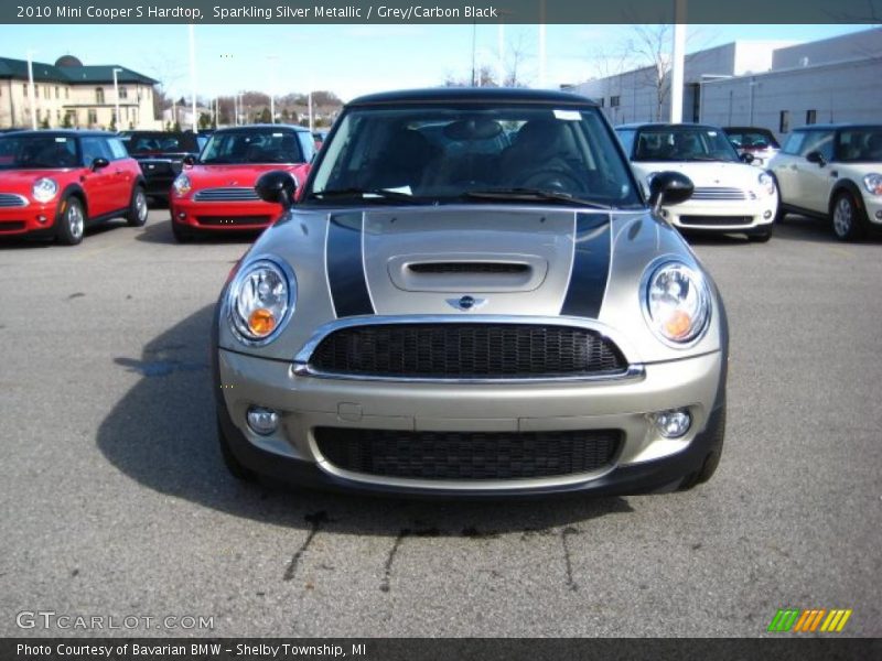 Sparkling Silver Metallic / Grey/Carbon Black 2010 Mini Cooper S Hardtop