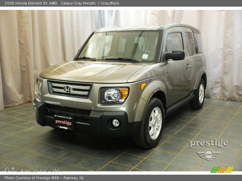 Galaxy Gray Metallic / Gray/Black 2008 Honda Element EX AWD