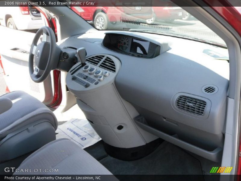 Red Brawn Metallic / Gray 2006 Nissan Quest 3.5