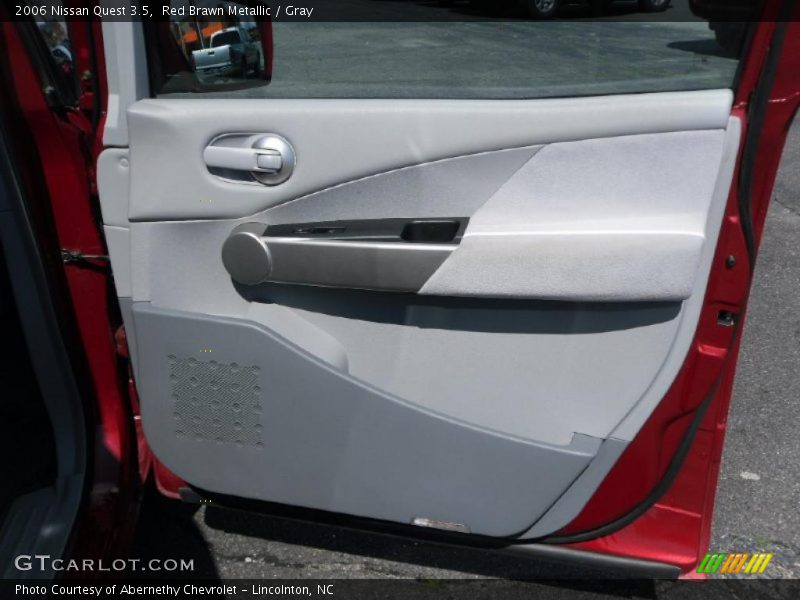 Red Brawn Metallic / Gray 2006 Nissan Quest 3.5