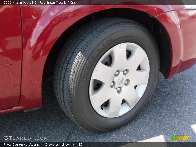 Red Brawn Metallic / Gray 2006 Nissan Quest 3.5
