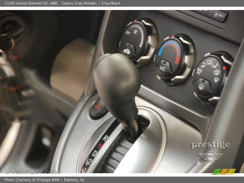 Galaxy Gray Metallic / Gray/Black 2008 Honda Element EX AWD