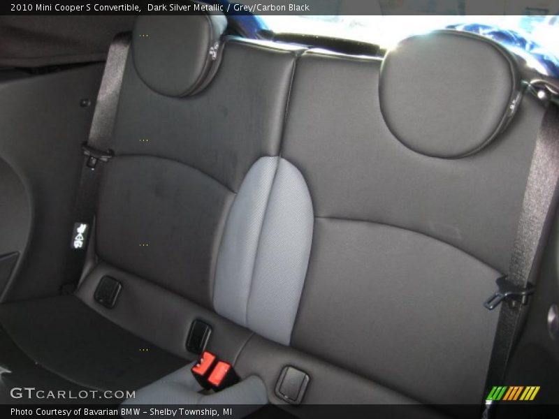 Dark Silver Metallic / Grey/Carbon Black 2010 Mini Cooper S Convertible
