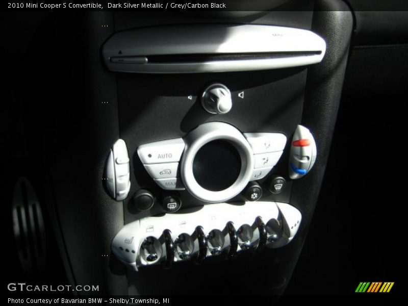 Dark Silver Metallic / Grey/Carbon Black 2010 Mini Cooper S Convertible