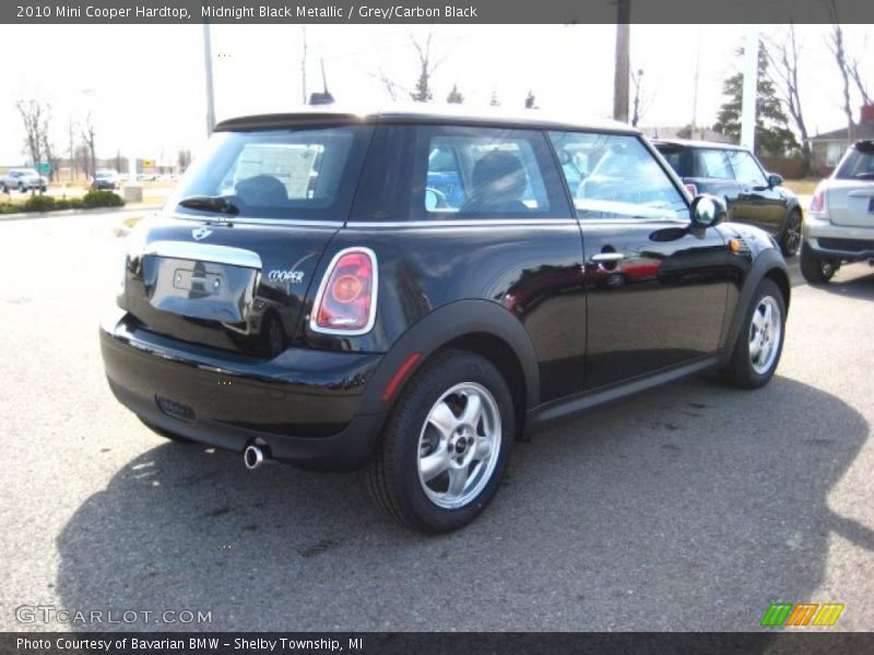 Midnight Black Metallic / Grey/Carbon Black 2010 Mini Cooper Hardtop