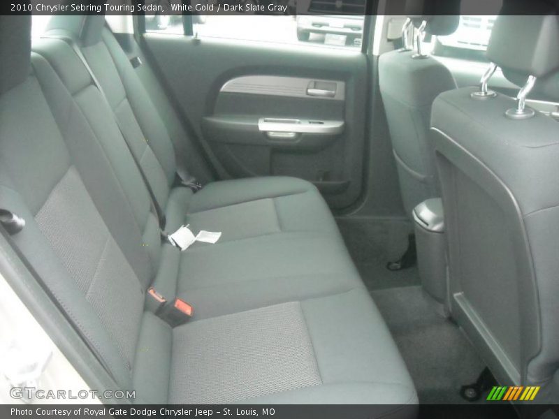 White Gold / Dark Slate Gray 2010 Chrysler Sebring Touring Sedan