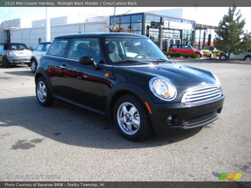 Midnight Black Metallic / Grey/Carbon Black 2010 Mini Cooper Hardtop