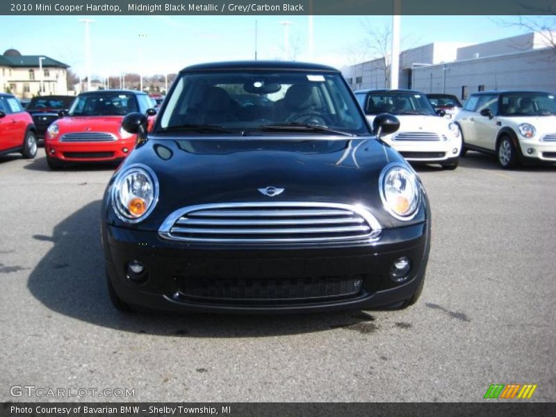 Midnight Black Metallic / Grey/Carbon Black 2010 Mini Cooper Hardtop