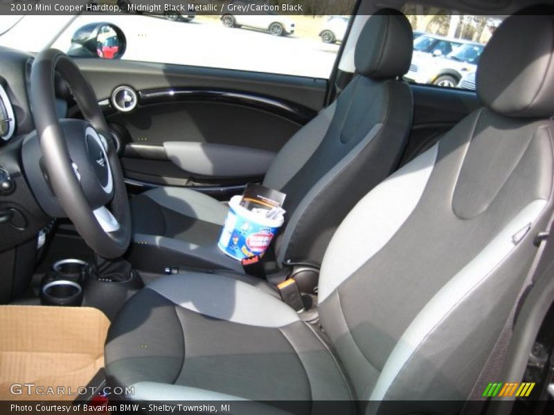 Midnight Black Metallic / Grey/Carbon Black 2010 Mini Cooper Hardtop