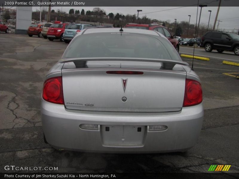 Quicksilver Metallic / Ebony 2009 Pontiac G5