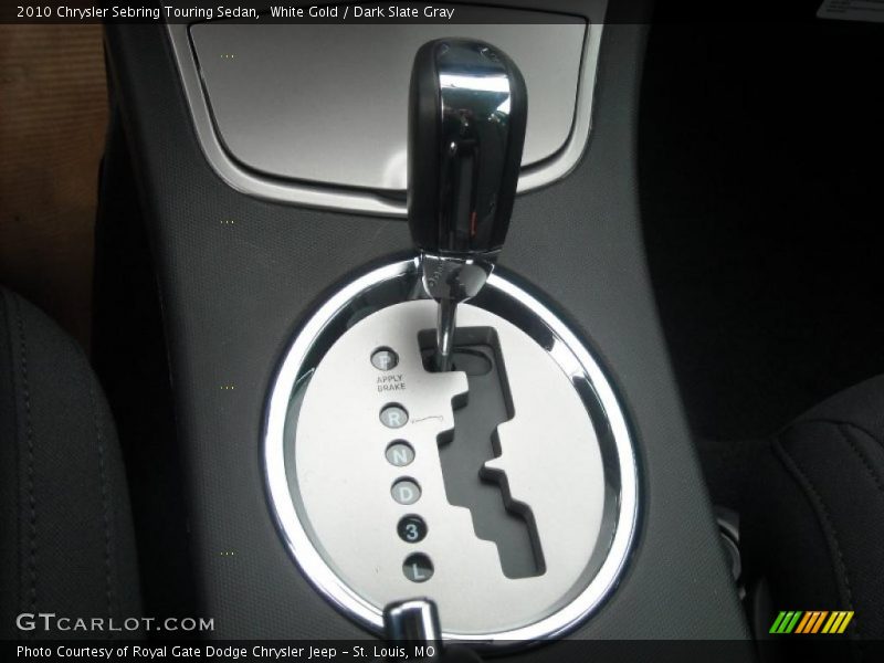White Gold / Dark Slate Gray 2010 Chrysler Sebring Touring Sedan