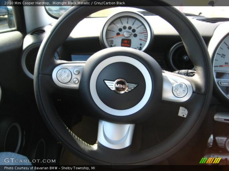 Midnight Black Metallic / Grey/Carbon Black 2010 Mini Cooper Hardtop