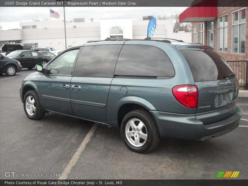 Magnesium Pearl / Medium Slate Gray 2005 Dodge Grand Caravan SXT