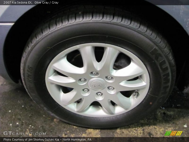 Olive Gray / Gray 2007 Kia Sedona EX