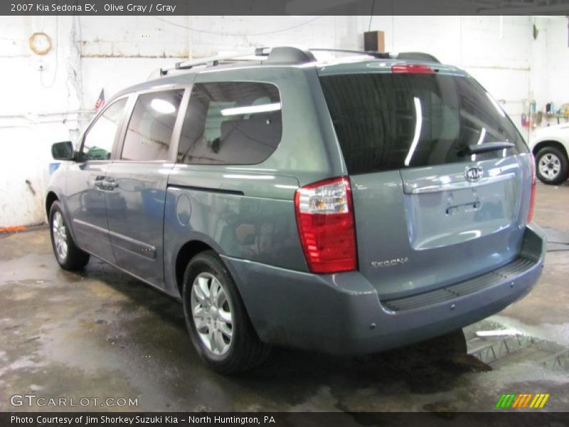 Olive Gray / Gray 2007 Kia Sedona EX