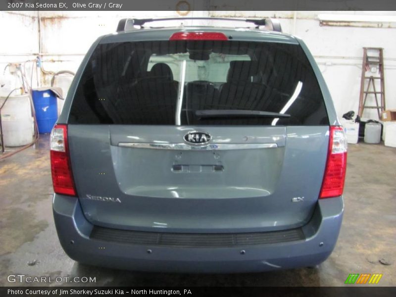 Olive Gray / Gray 2007 Kia Sedona EX