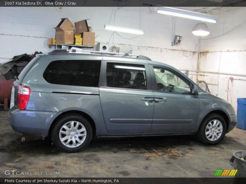 Olive Gray / Gray 2007 Kia Sedona EX