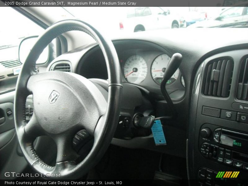 Magnesium Pearl / Medium Slate Gray 2005 Dodge Grand Caravan SXT