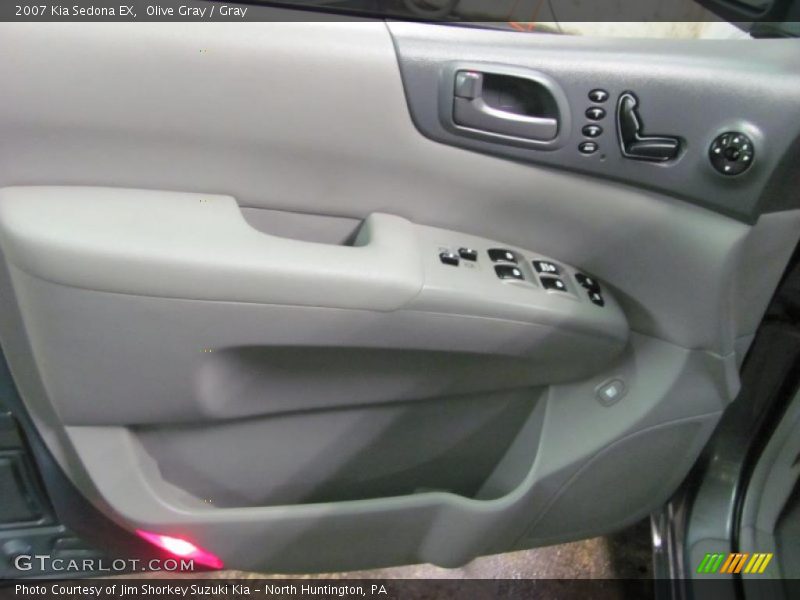 Olive Gray / Gray 2007 Kia Sedona EX