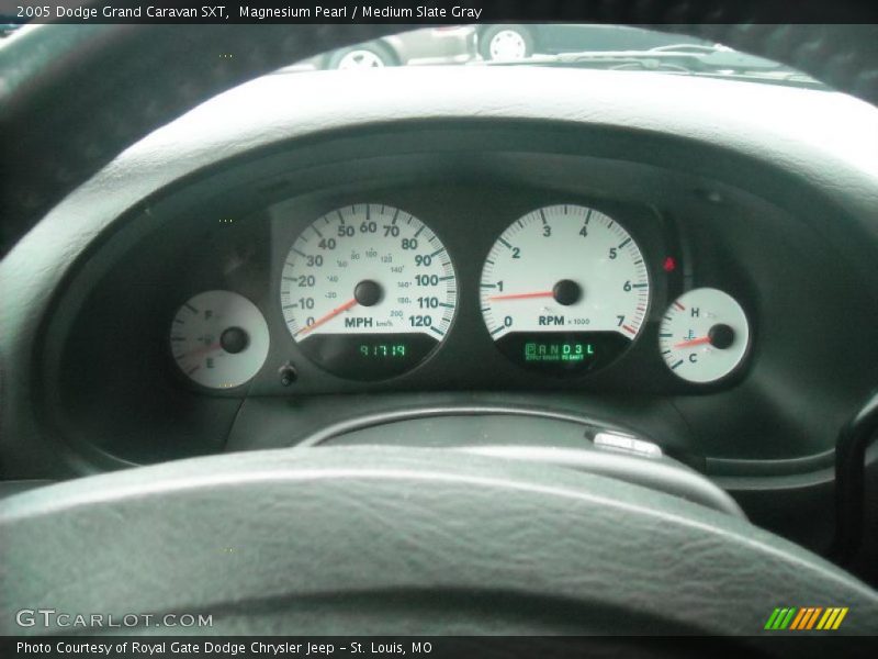 Magnesium Pearl / Medium Slate Gray 2005 Dodge Grand Caravan SXT