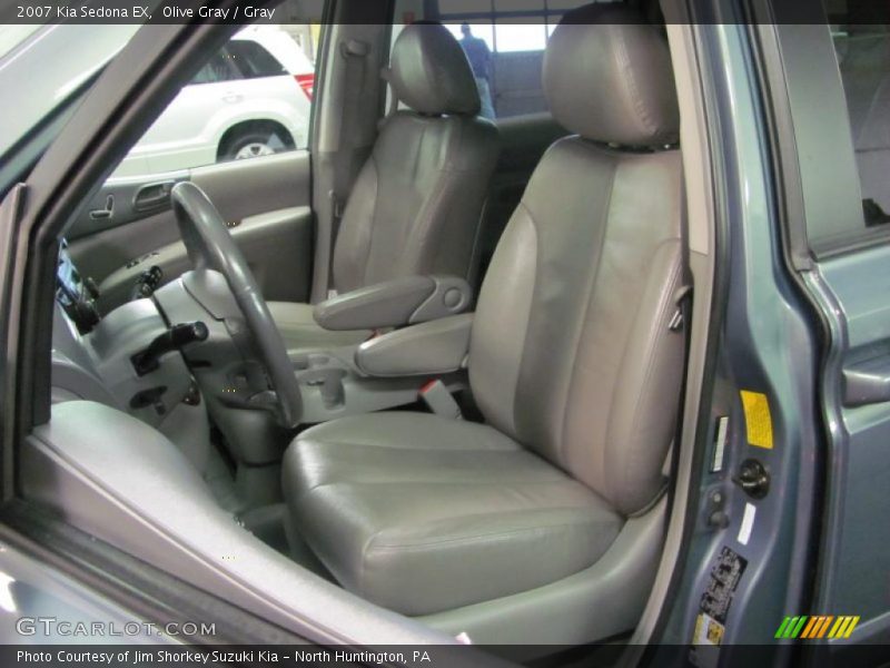 Olive Gray / Gray 2007 Kia Sedona EX