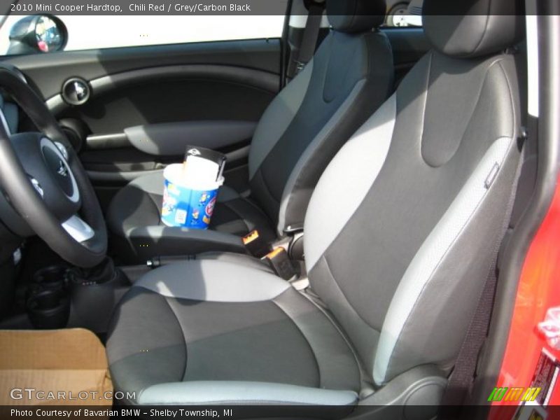 Chili Red / Grey/Carbon Black 2010 Mini Cooper Hardtop