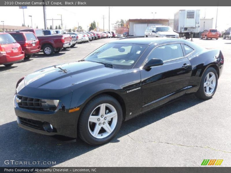 Black / Black 2010 Chevrolet Camaro LT Coupe