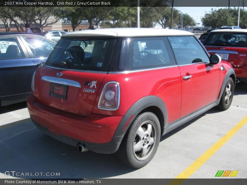 Chili Red / Grey/Carbon Black 2007 Mini Cooper Hardtop