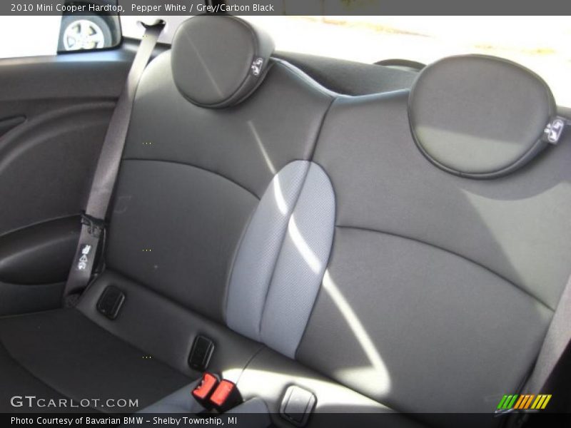 Pepper White / Grey/Carbon Black 2010 Mini Cooper Hardtop