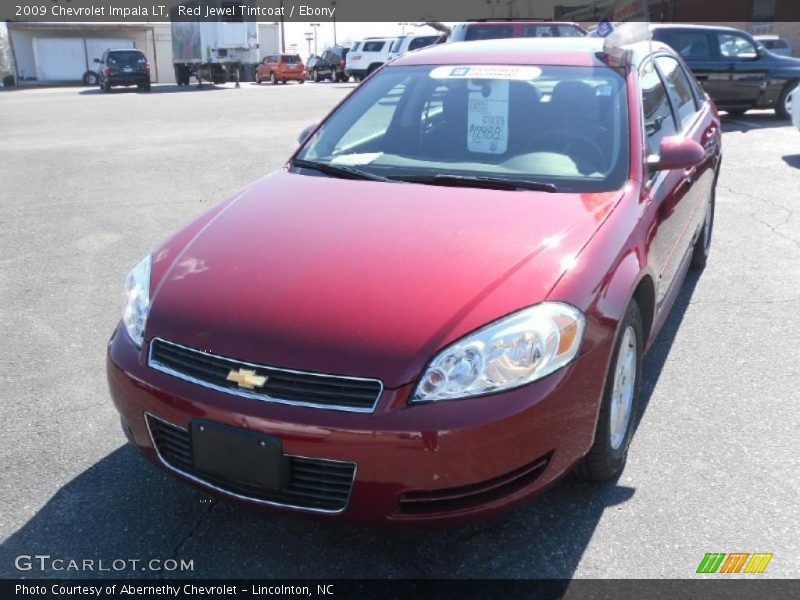 Red Jewel Tintcoat / Ebony 2009 Chevrolet Impala LT
