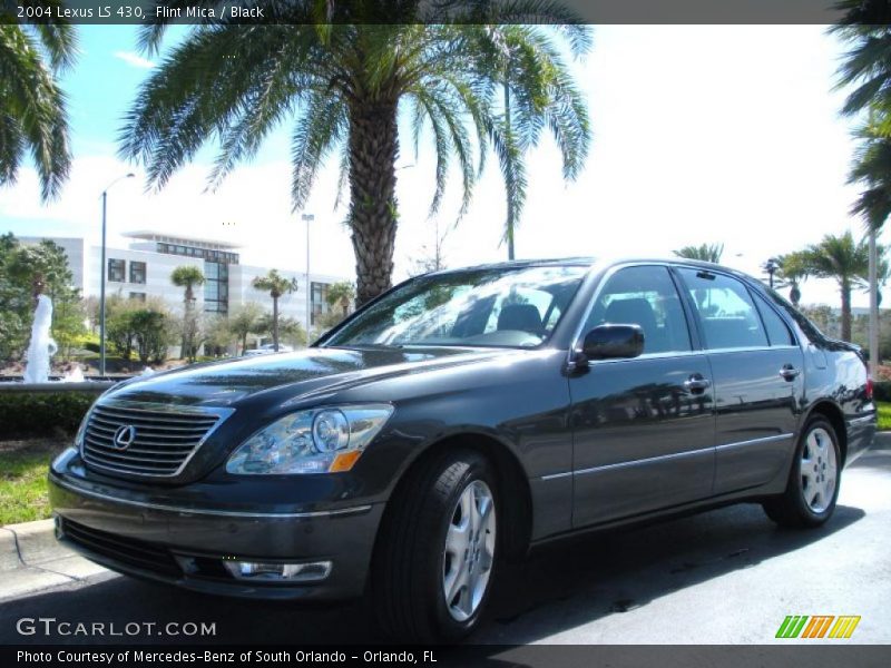 Flint Mica / Black 2004 Lexus LS 430