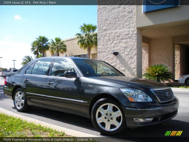 Flint Mica / Black 2004 Lexus LS 430
