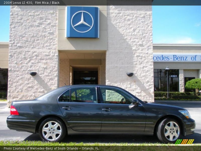 Flint Mica / Black 2004 Lexus LS 430